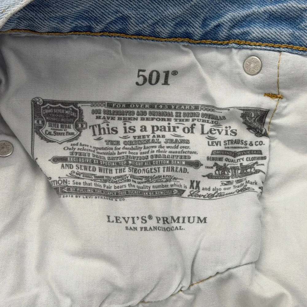 Levi's 501 Big E Button Fly Jeans Mens 30x28  Classic Fit Premium Straight Leg